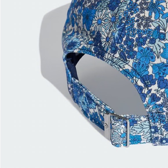 NWT Adidas x Liberty of London Floral Blue Baseball Cap NWT sold out - Picture 4 of 5